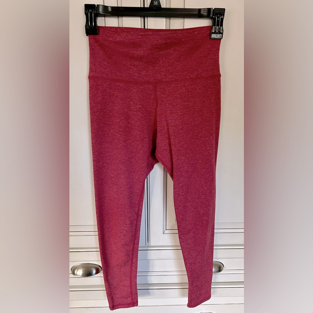 Barre leggings women’s sz sm 87% recycled polyester 13% elastin made in Columbia